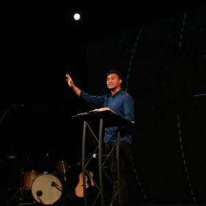 Aaron Sabio, past intern and current youth pastor